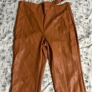 Aritzia Women's Orange Straight Leg Pants